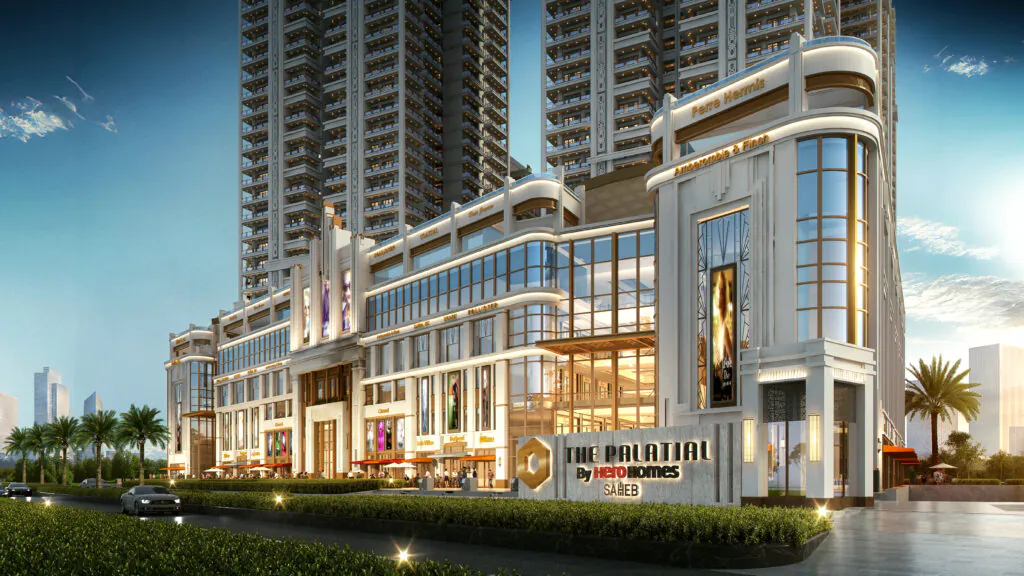 hero homes palatial sector 104