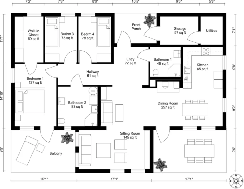 Signature Global Daxin Vistas floor plan