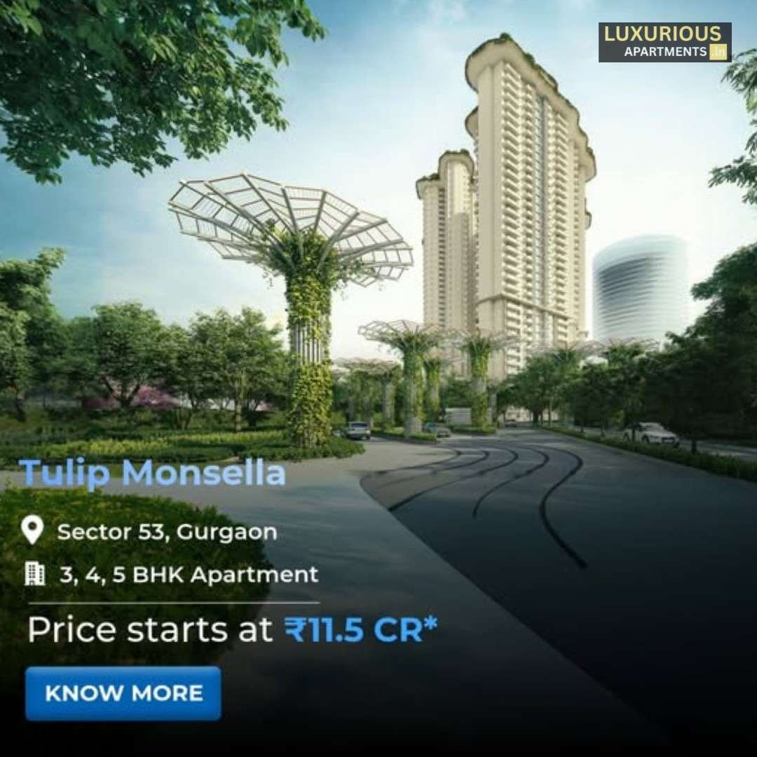 Tulip monsella luxury residences sector 53 Gurgaon