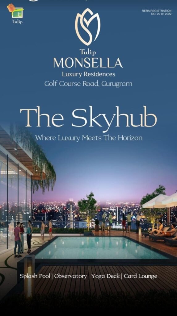 tulip monsella sector 53 Gurgaon luxury residences on Golf Course road